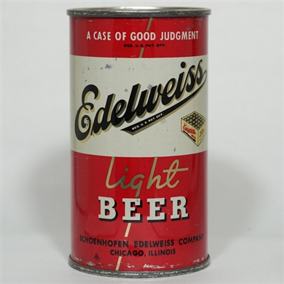Edelweiss Light Beer Flat Top 58-40