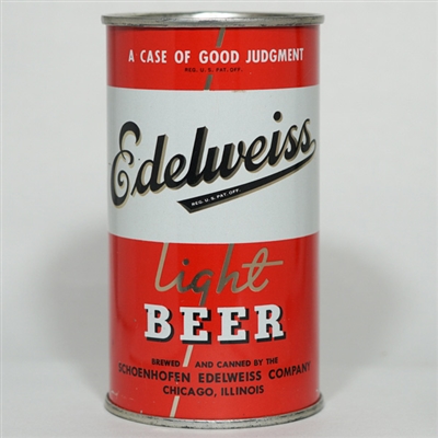 Edelweiss Light Beer Flat Top MINTY 59-1