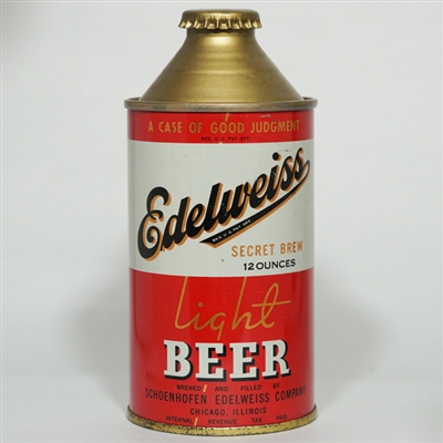 Edelweiss Light Beer Cone Top 160-28