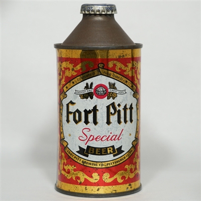 Fort Pitt Special Beer Cone Top NICE 163-14