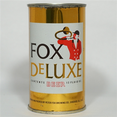 Fox Deluxe Beer Flat Top DNCMT4 LID CHICAGO 65-8