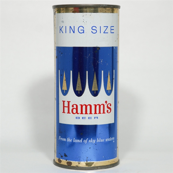 Hamms Beer King Size 16 OZ Flat Top 230-21