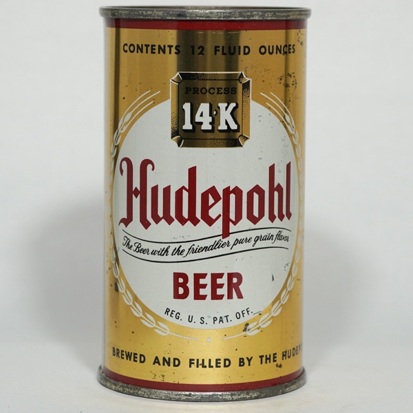 Hudepohl Beer Flat Top VANITY TOP 84-14