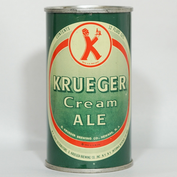 Krueger Cream Ale Flat Top SHARP 89-33