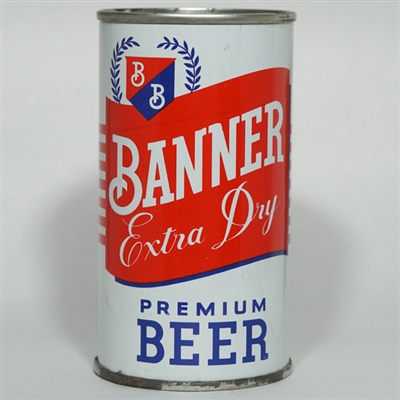 Banner Extra Dry Premium Beer Flat Top CUMBERLAND 34-26