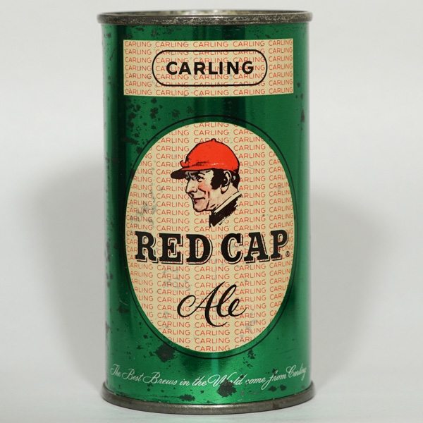 Carling Red Cap Ale Flat Top NATICK 119-7
