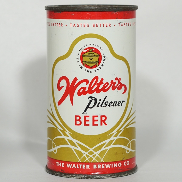Walters Pilsner Beer Flat Top 144-16