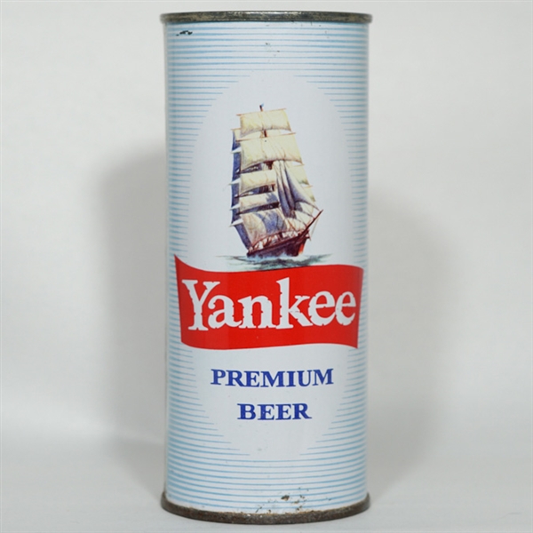 Yankee Premium Beer Pint Flat Top UNLISTED 
