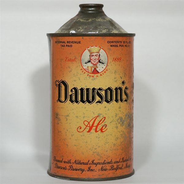 Dawsons Ale Cone Top Quart 206-13