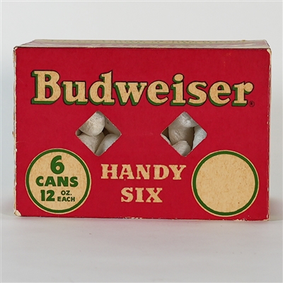 Budweiser Lager Beer Can Carton 