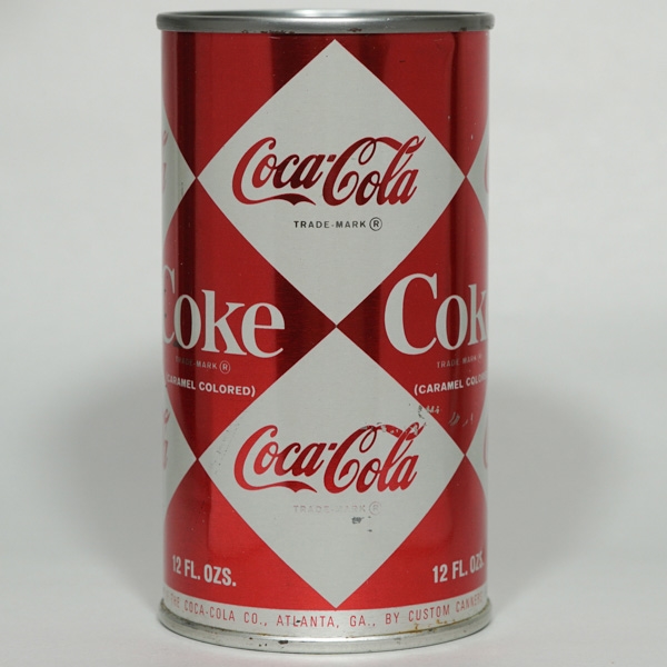 Coca-Cola Insert Tab Soda Can 