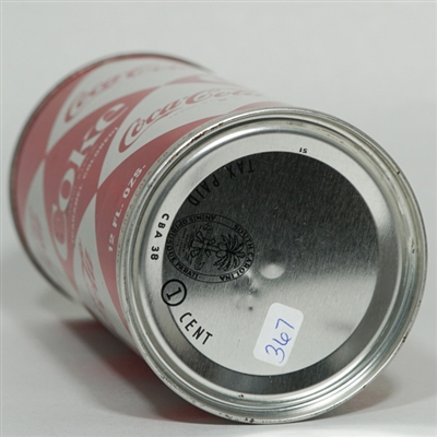 Coca-Cola Insert Tab Soda Can 