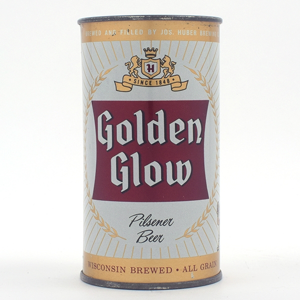 Golden Glow Beer Flat Top ENAMEL UNLISTED