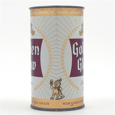 Golden Glow Beer Flat Top ENAMEL UNLISTED
