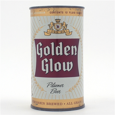 Golden Glow Beer Flat Top ENAMEL UNLISTED