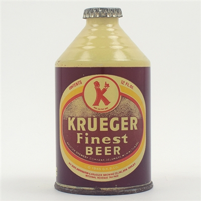 Krueger Beer Crowntainer Cone Top 196-21