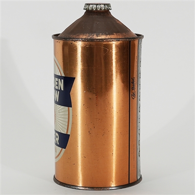 Golden Glow Beer Quart Cone WOW