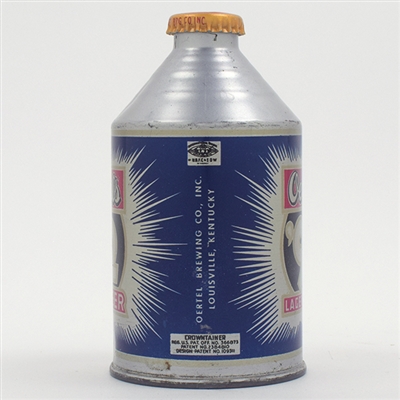 Oertels 92 Beer Crowntainer Cone Top 197-16