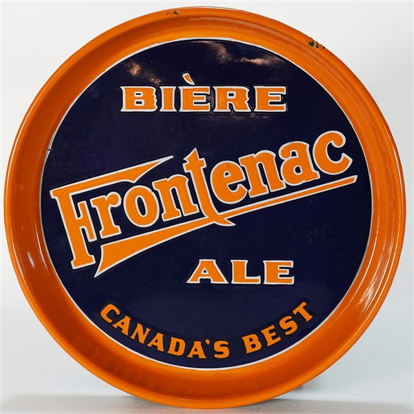 Frontenac Biere Ale Canadas Best Porcelain tray