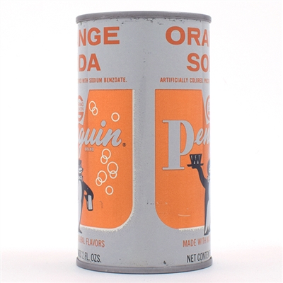 Penguin Orange Soda Flat Top FUN GRAPHICS