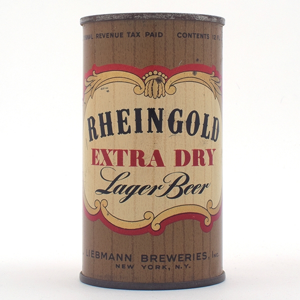 Rheingold Beer Flat Top SCARCE BEAUTY 124-2