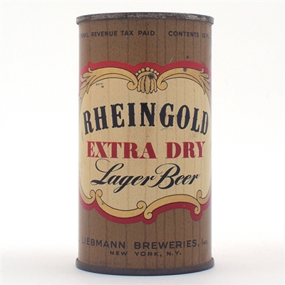 Rheingold Beer Flat Top SCARCE BEAUTY 124-2