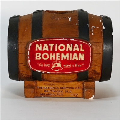 National Bohemian Oh Boy What Beer Back Bar Chalk