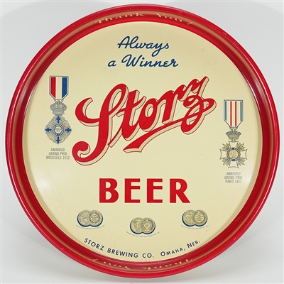 Storz Paris 1912 Medal Winner Tray ALWAYS A WINNER