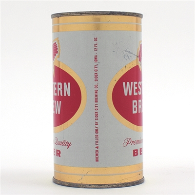 Western Brew Beer Flat Top 145-6 RARE