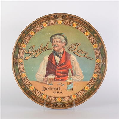 Goebel Beer Pre-Prohibition Serving Tray