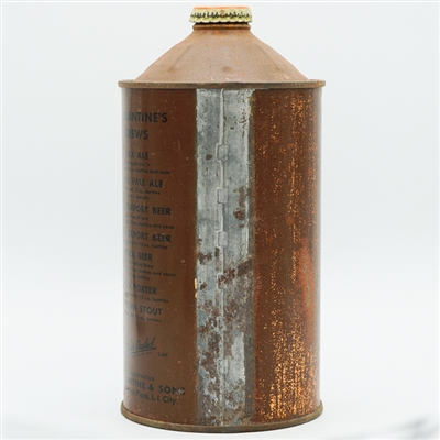 Ballantines Light Export BEER Bumper Quart Cone Top XXX PORTER VERSION 202-10