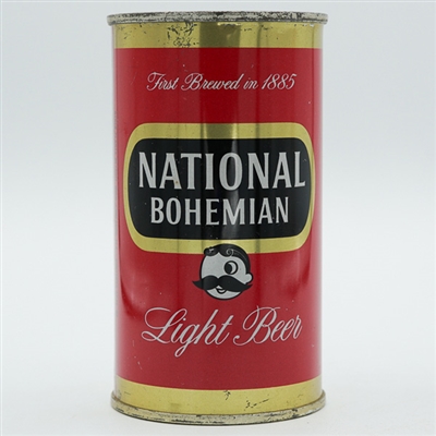 National Bohemian Light Beer Flat Top 102-7