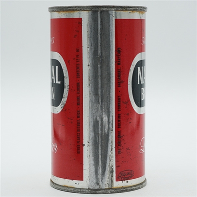 National Bohemian Light Beer Flat Top METALLIC SILVER 102-11