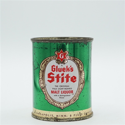 Glueks Stite Malt Liquor Flat Top 241-6