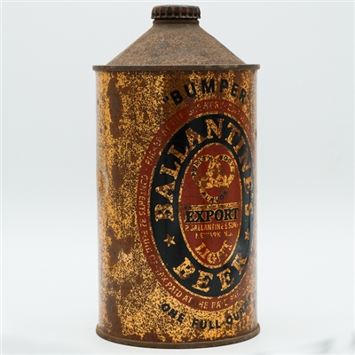 Ballantines Light Export BEER Bumper Quart Cone Top EXTRA PORTER VERSION 202-10