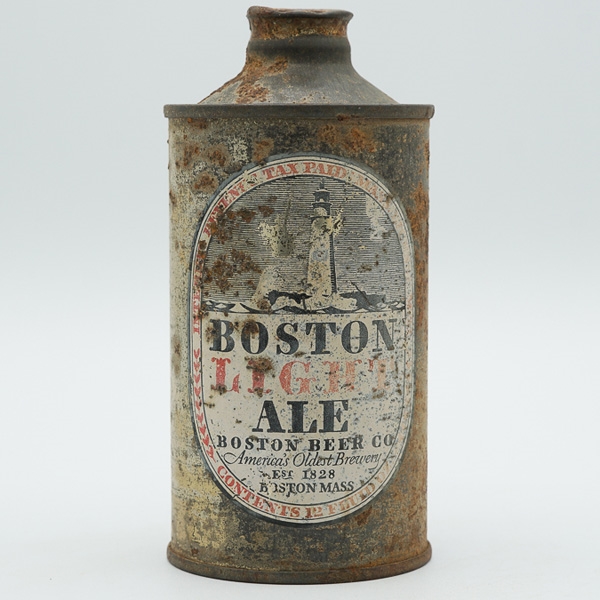 Boston Light Ale Cone Top RARE 154-10