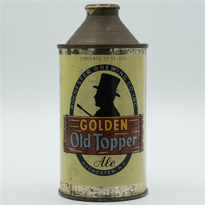 Old Topper Golden Ale Cone Top 178-8