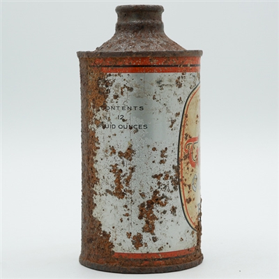 Trenton Old Stock Beer J-Spout Cone Top SCARCE 187-7