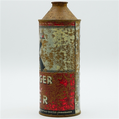 Krueger Finest BEER 16 OZ PINT Cone Top RARE 231-21