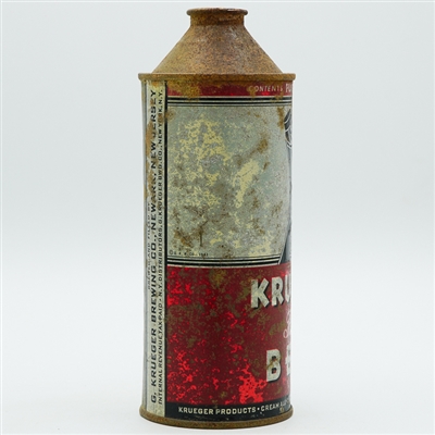 Krueger Finest BEER 16 OZ PINT Cone Top RARE 231-21