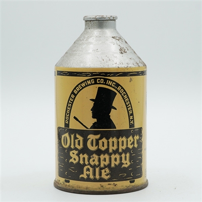 Old Topper Snappy Ale Crowntainer BLACK OVAL 197-29