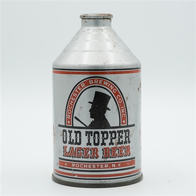 Old Topper Lager Beer Crowntainer 198-1