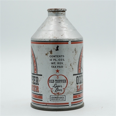 Old Topper Lager Beer Crowntainer 198-1