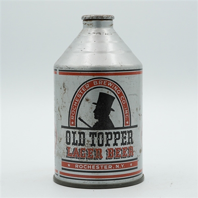 Old Topper Lager Beer Crowntainer 198-1