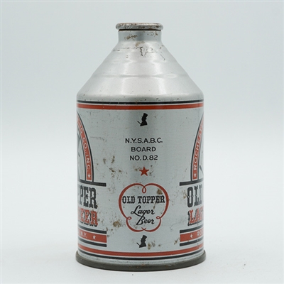 Old Topper Lager Beer Crowntainer 198-1