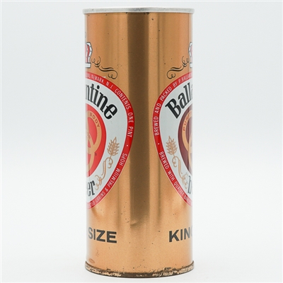 Ballantine Beer 16 OZ Pint Zip Tab SHARP 138-26