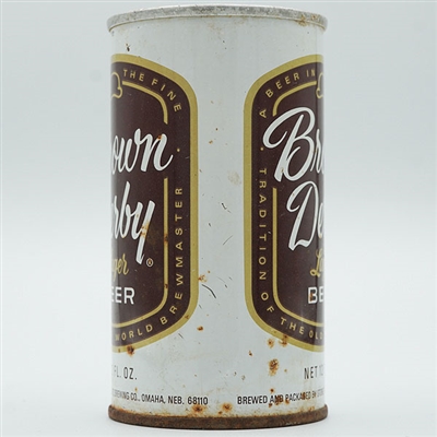 Brown Derby Lager Beer Pull Tab STORZ OMAHA 46-27
