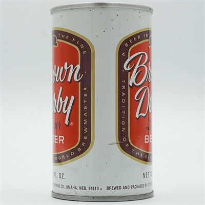 Brown Derby Lager Beer Pull Tab ORANGE STORZ OMAHA 46-28