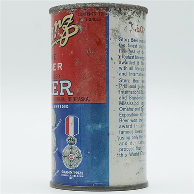 Storz Fine Lager Beer Flat Top 137-10