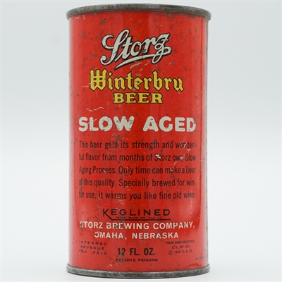 Storz Winterbru Beer Flat Top TOUGH 137-12